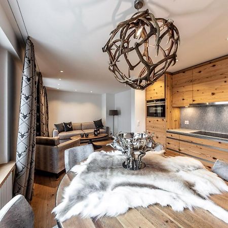 Unique Alpic Style Apartment In The Heart Of دافوس المظهر الخارجي الصورة
